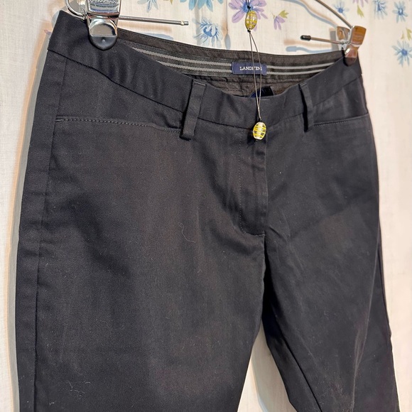 LANDS END - Women's Dress Pants Sz 10P - NAVY BLUE - Picture 11 of 12